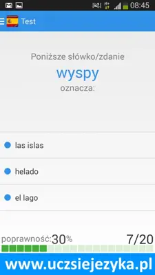 Hiszpański android App screenshot 10