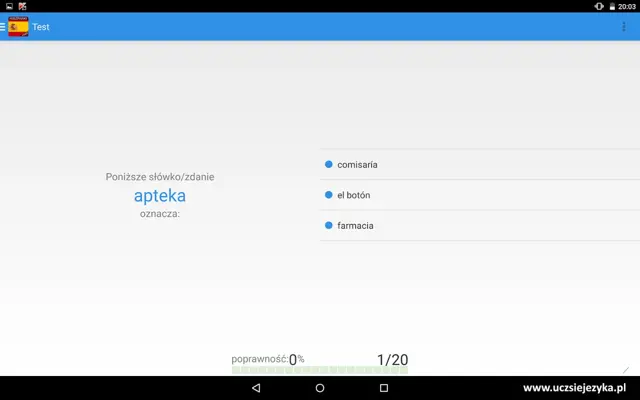 Hiszpański android App screenshot 3