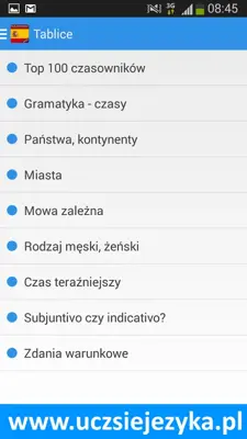 Hiszpański android App screenshot 7