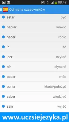 Hiszpański android App screenshot 8